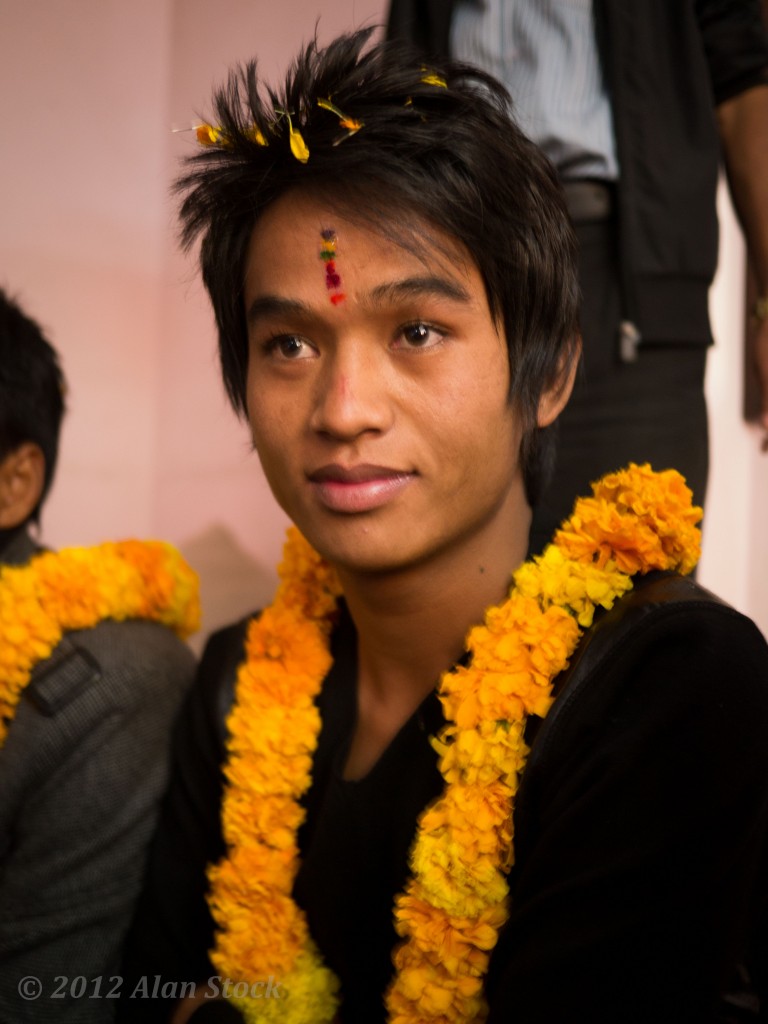 Ashman with his completed tikka
