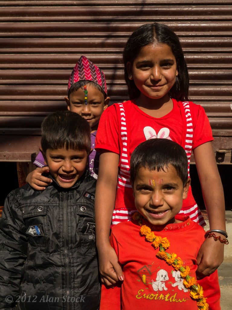 On the way back from Ashman's these kids asked for a photo. They were entertaining little rogues!